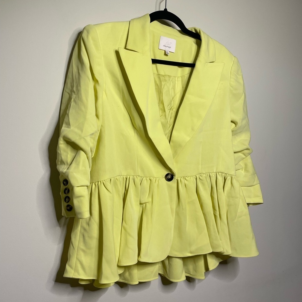 Cinq a Sept Kourtney Blazer in Yuzu - Picture 6 of 10